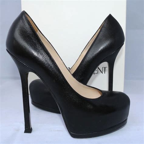 ysl heels size|ysl platform heel.